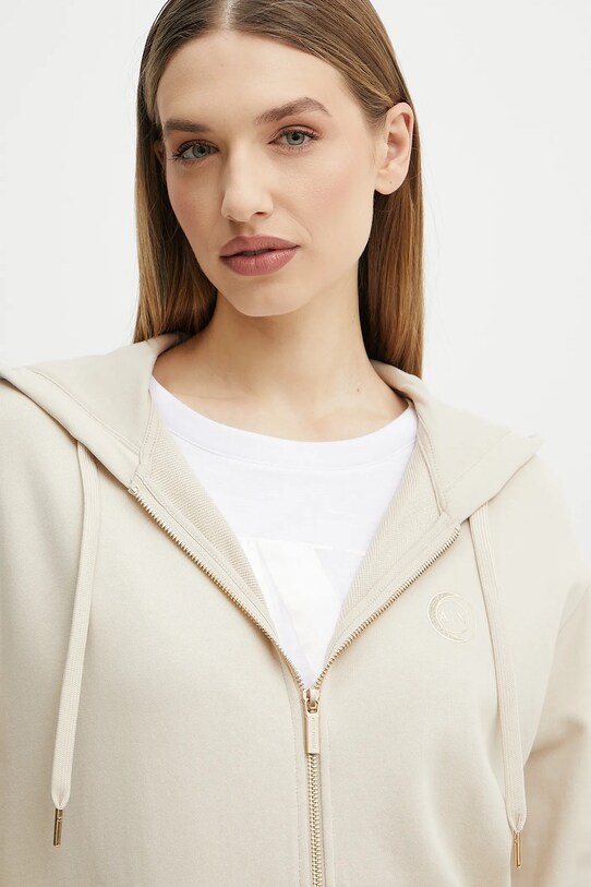 Armani Exchange hanorac de bumbac bej XW000318.AF12217