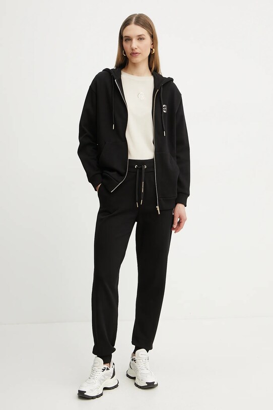 Bavlněná mikina Armani Exchange XW000318.AF12217 černá SS25