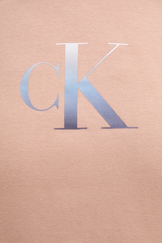 Dukserica Calvin Klein Jeans J20J224721 bež