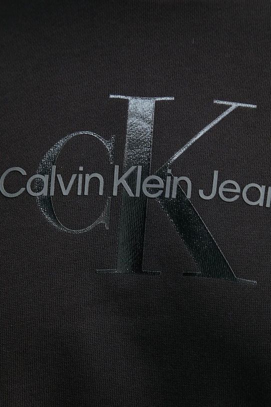 Calvin Klein Jeans hanorac de bumbac J20J224724 negru