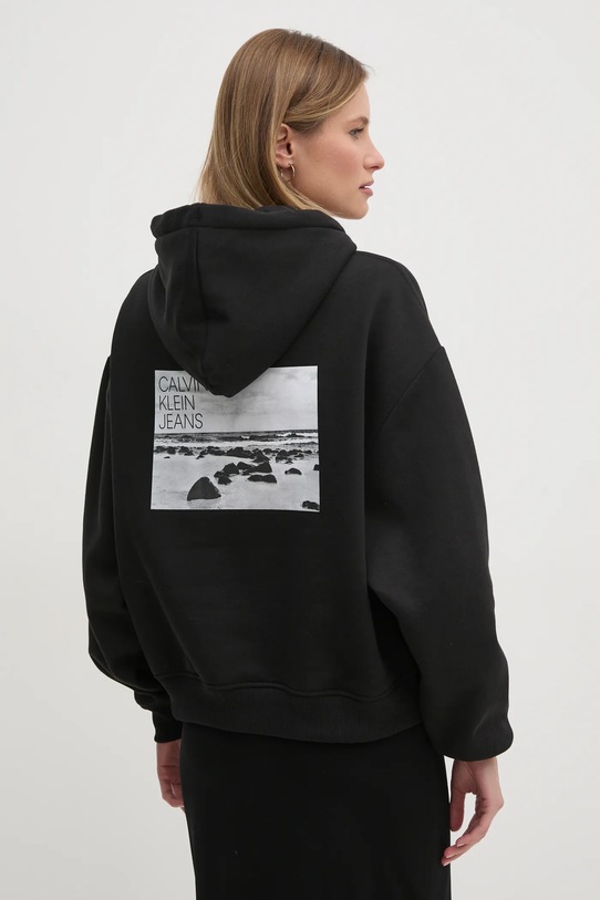 Odzież Calvin Klein Jeans bluza J20J224739 czarny