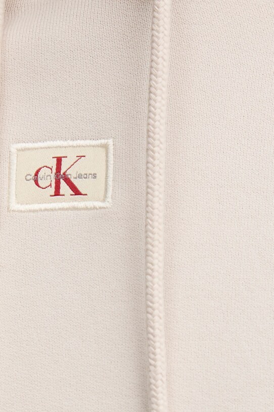 Calvin Klein Jeans bluza bawełniana J20J224746 beżowy