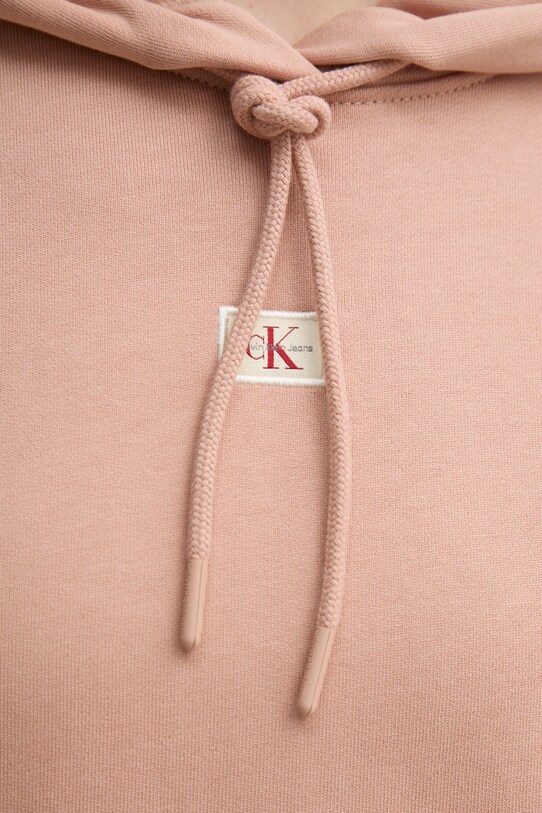 Хлопковая кофта Calvin Klein Jeans J20J225085 оранжевый
