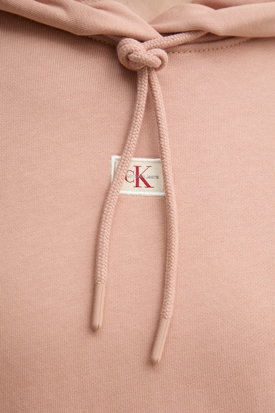 Бавовняна кофта Calvin Klein Jeans J20J225085 помаранчевий