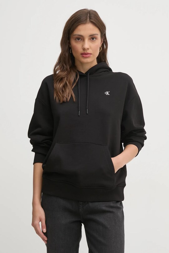 Одежда Хлопковая кофта Calvin Klein Jeans J20J225493 чёрный