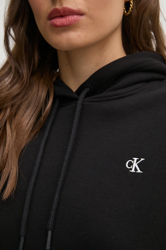 Хлопковая кофта Calvin Klein Jeans J20J225493 чёрный