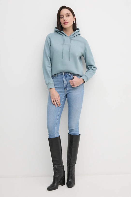 Mikina Calvin Klein Jeans J20J225494 šedá SS25