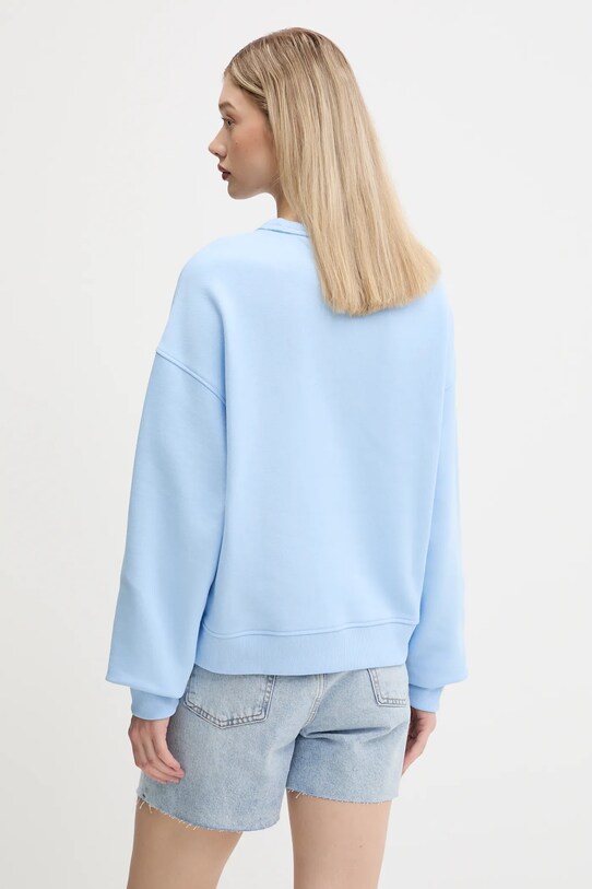 Одяг Бавовняна кофта Tommy Jeans DW0DW19408 блакитний