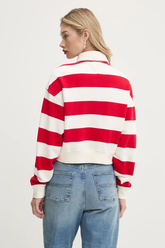 Îmbrăcăminte Tommy Jeans hanorac de bumbac DW0DW19409 bej