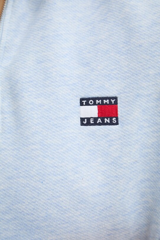 Tommy Jeans hanorac de bumbac DW0DW19410 albastru