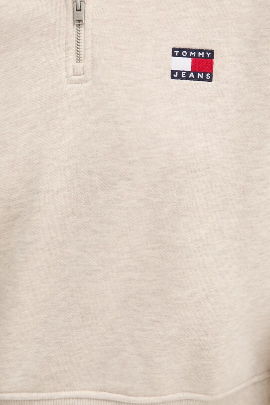 Бавовняна кофта Tommy Jeans DW0DW19410 бежевий