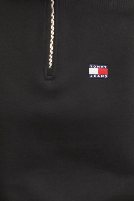 Bavlněná mikina Tommy Jeans DW0DW19410 černá