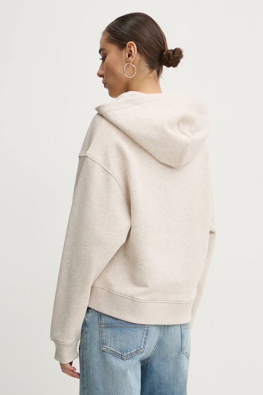 Îmbrăcăminte Tommy Jeans hanorac de bumbac DW0DW19412 bej