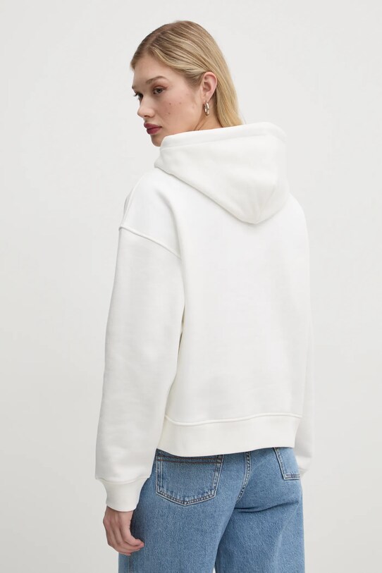 Îmbrăcăminte Tommy Jeans hanorac de bumbac DW0DW19414 bej