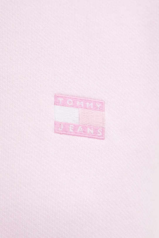 Tommy Jeans Bluza z kapturem damska bawełniana DW0DW19414 różowy