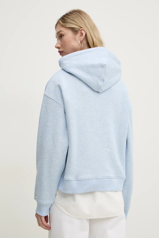 Одяг Бавовняна кофта Tommy Jeans DW0DW19414 блакитний