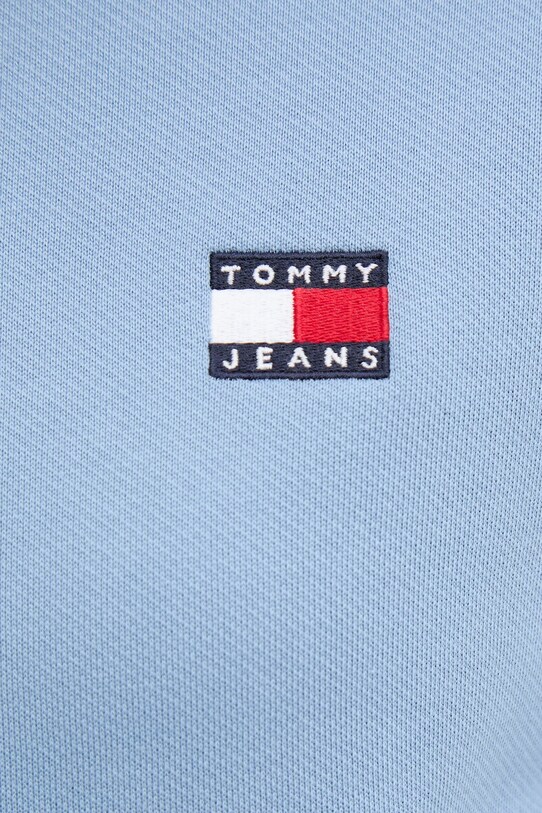 Памучен суичър Tommy Jeans син DW0DW19414