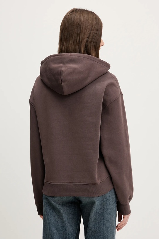 Odzież Tommy Jeans bluza bawełniana DW0DW19414 brązowy