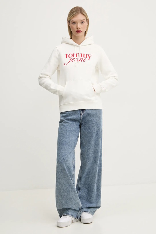 Mikina Tommy Jeans DW0DW20170 béžová SS25