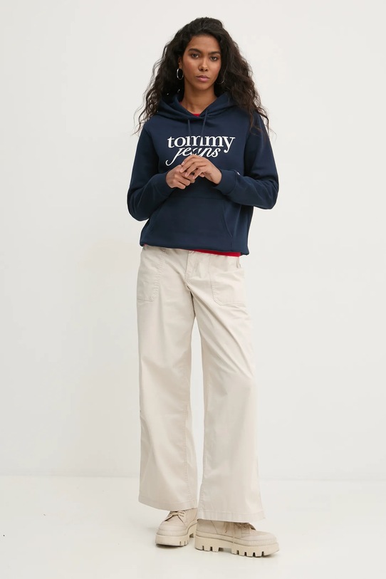 Tommy Jeans felpa DW0DW20170 blu navy SS25