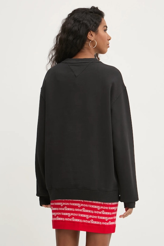 Oblečenie Mikina Tommy Jeans DW0DW20172 čierna