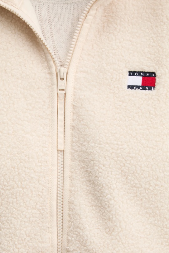 Dukserica od flisa Tommy Jeans DW0DW20174 bež