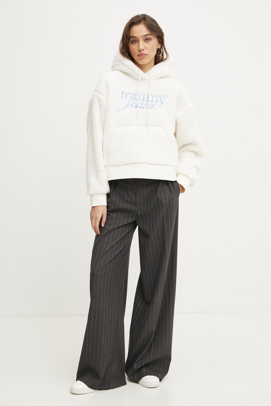 Tommy Jeans bluza DW0DW20465 bej SS25