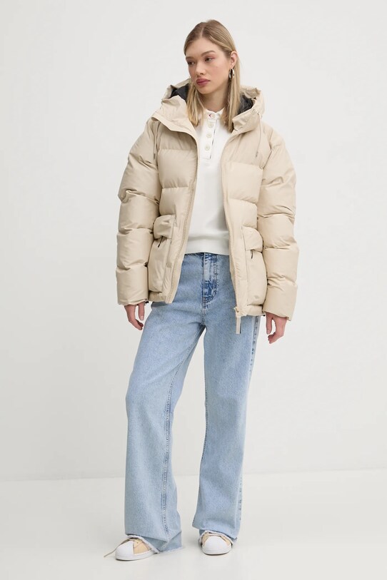 Хлопковая кофта Tommy Jeans DW0DW20537 бежевый SS25