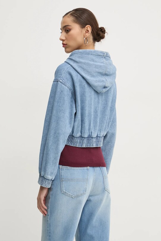 Odzież Tommy Jeans bluza bawełniana DW0DW20539 niebieski