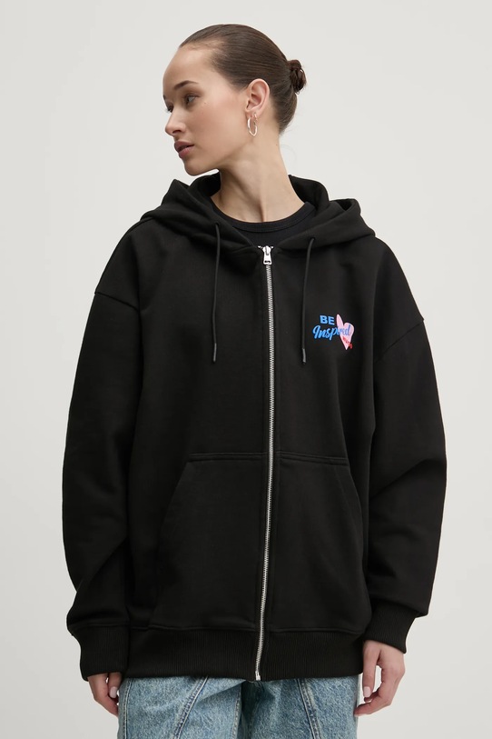 Odzież HUGO Blue bluza bawełniana 50533959 czarny