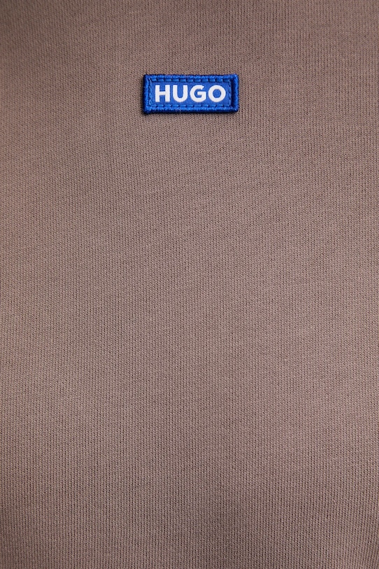 Hugo Blue hanorac de bumbac 50534344 maro