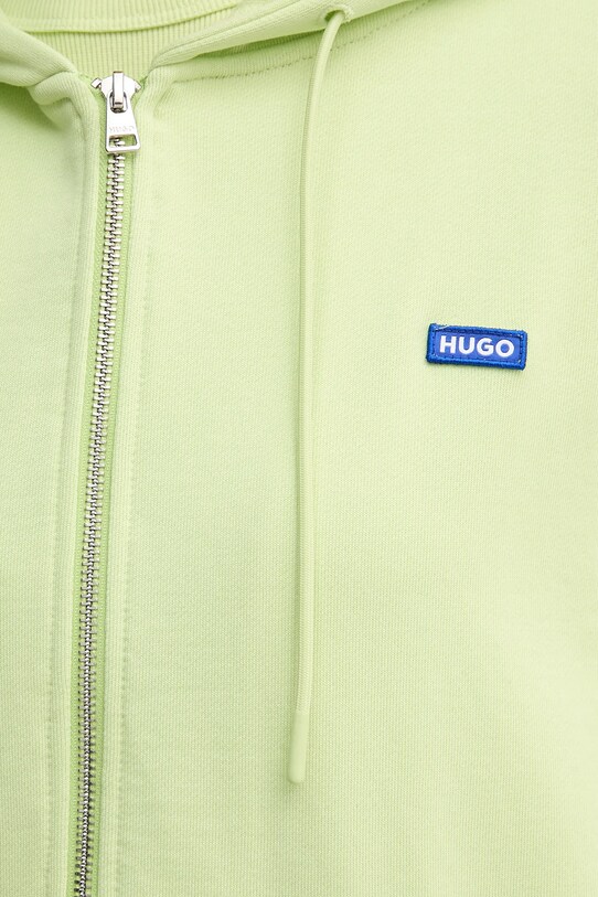 Bavlněná mikina Hugo Blue zelená 50542512