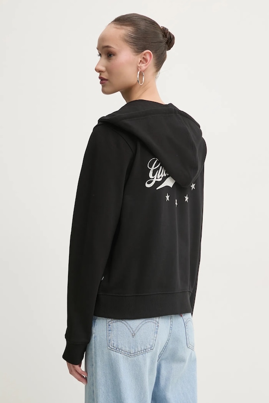 Одяг Бавовняна кофта Guess Jeans W5RQ21.K68I4 чорний