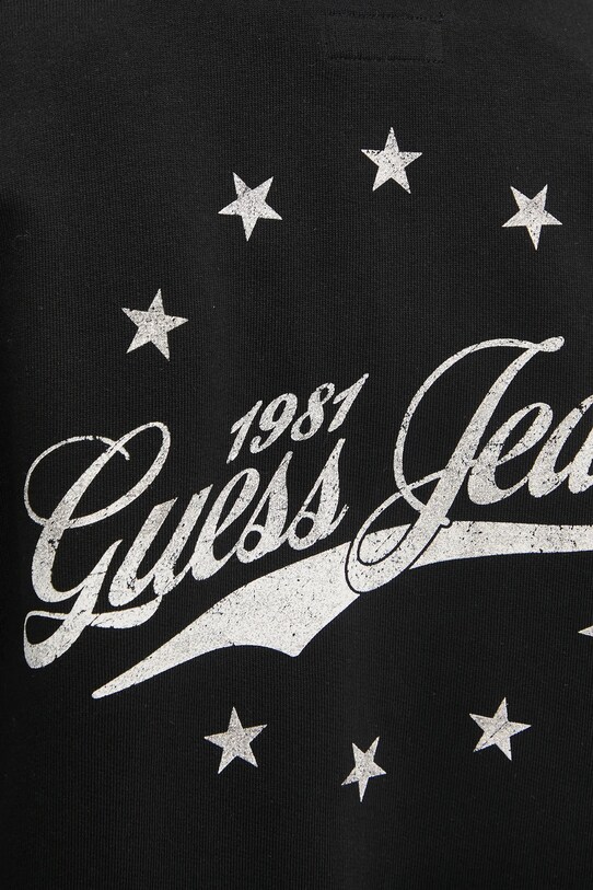 Хлопковая кофта Guess Jeans W5RQ21.K68I4 чёрный