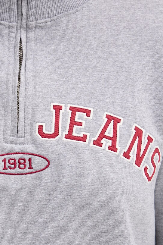 Bavlnená mikina Guess Jeans W5RQ25.K68I4 sivá