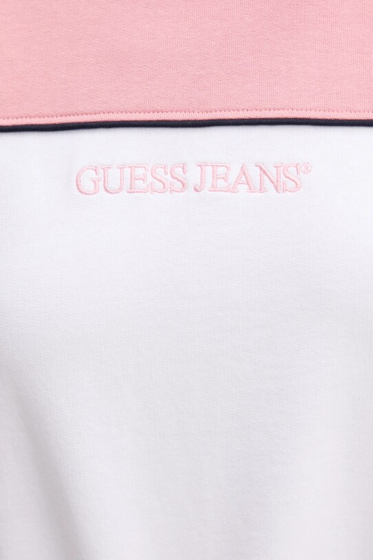 Guess Jeans pamut melegítőfelső W5RQ26.K68I4 rózsaszín
