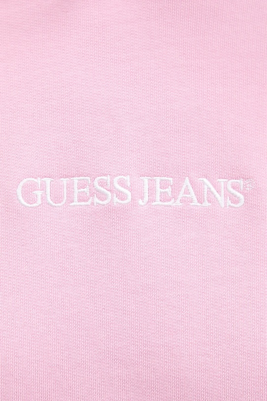 Guess Jeans bluza bawełniana W5RQ27.K68I4 różowy