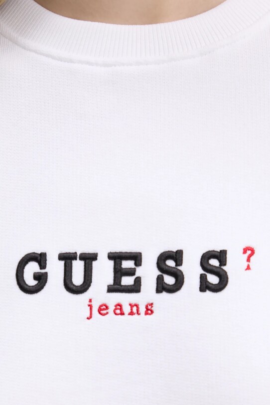 Бавовняна кофта Guess Jeans W5RQ28.K68I4 білий
