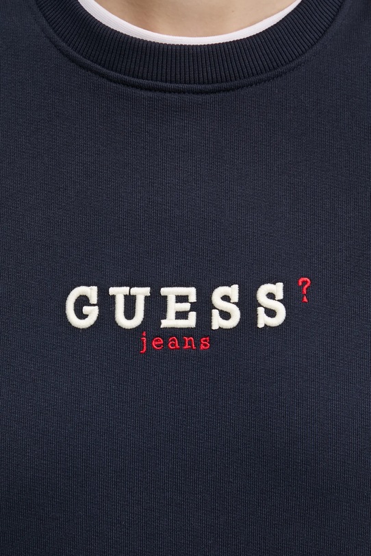 Guess Jeans bluza bawełniana W5RQ28.K68I4 granatowy