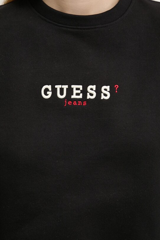 Guess Jeans bluza bawełniana W5RQ28.K68I4 czarny