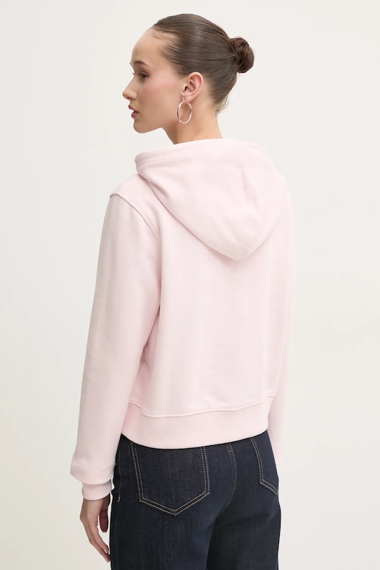 Odzież Guess Jeans bluza bawełniana W5RQ29.K68I4 różowy