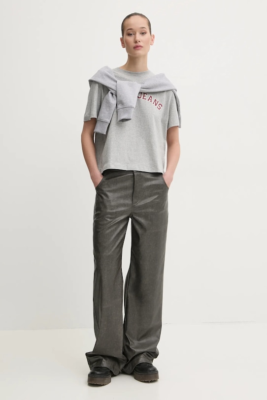 Bavlnená mikina Guess Jeans W5RQ29.K68I4 sivá SS25