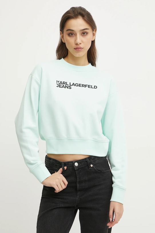 Кофта Karl Lagerfeld Jeans остальные зелёный A1W20005