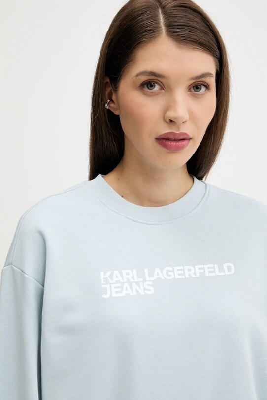 Karl Lagerfeld Jeans bluza niebieski A1W20005