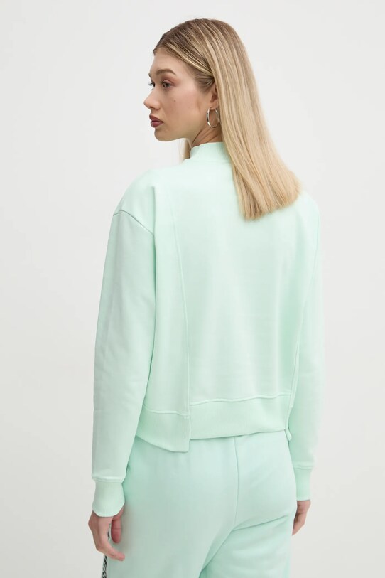 Îmbrăcăminte Karl Lagerfeld Jeans hanorac de bumbac A1W20018 verde