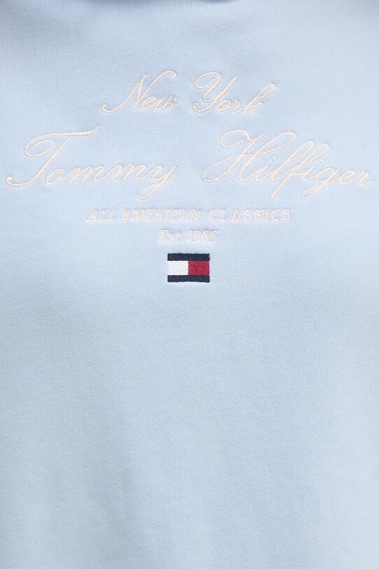 Tommy Hilfiger hanorac de bumbac WW0WW43842 albastru