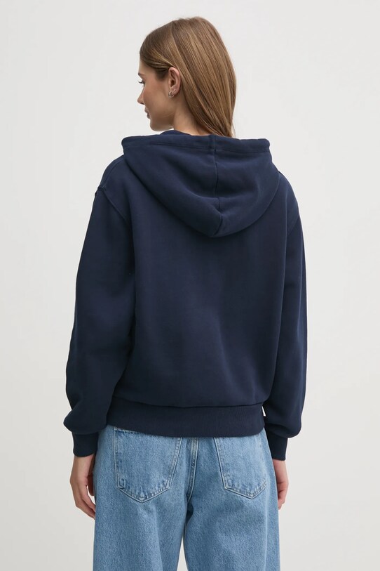 Îmbrăcăminte Tommy Hilfiger hanorac de bumbac WW0WW43842 bleumarin