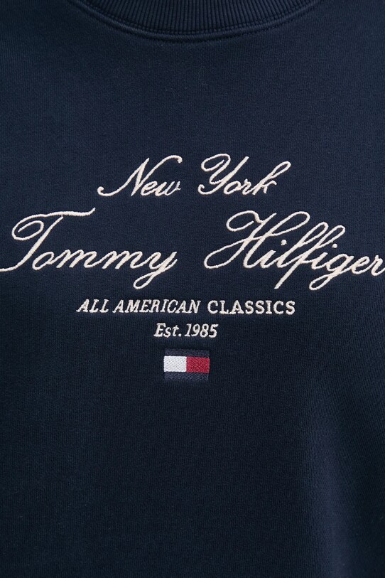 Mikina Tommy Hilfiger WW0WW43844 tmavomodrá