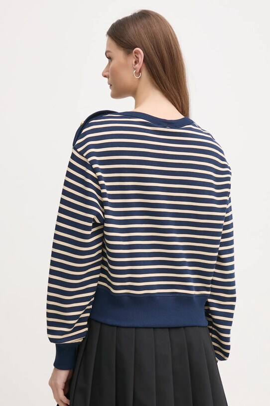 Îmbrăcăminte Tommy Hilfiger hanorac de bumbac WW0WW44447 bleumarin