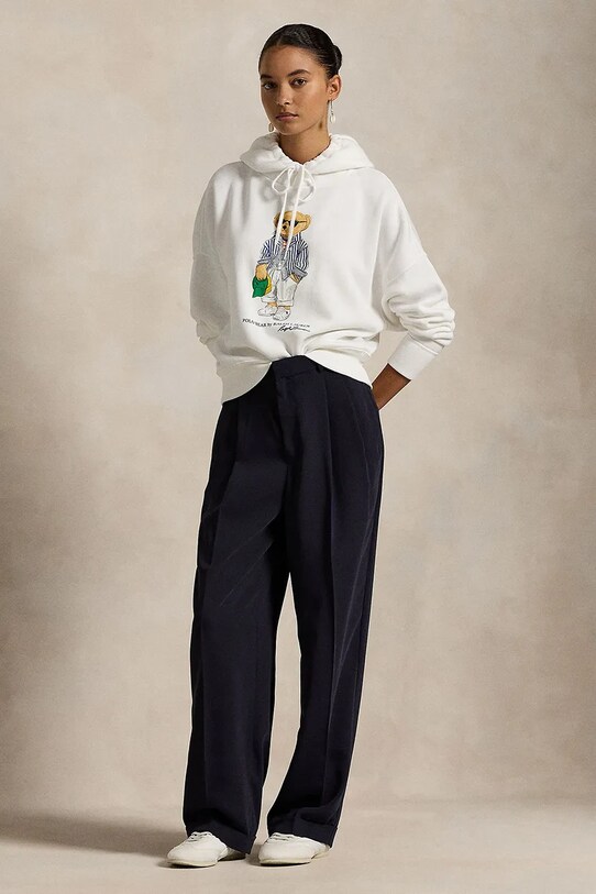 Odzież Polo Ralph Lauren bluza 211959115 biały